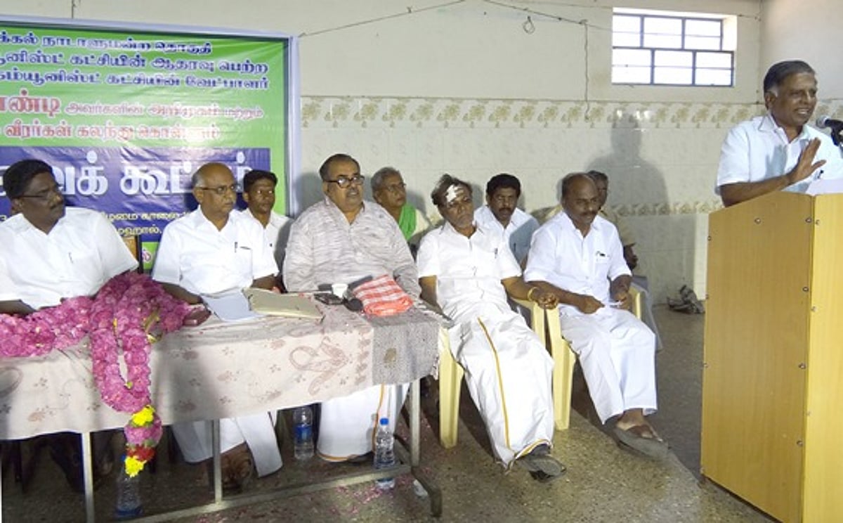 மதச்சார்பற்ற ஆட்சி அமைக்க உண்மையில் பாடுபடுவது கம்யூனிஸ்ட் கட்சிதான்: ஜி.ராமகிருஷ்ணன்